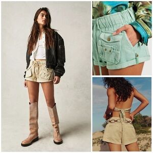 𝓯𝓹 Free People  ~ We The Free Waimea Slouchy Solid Shorts